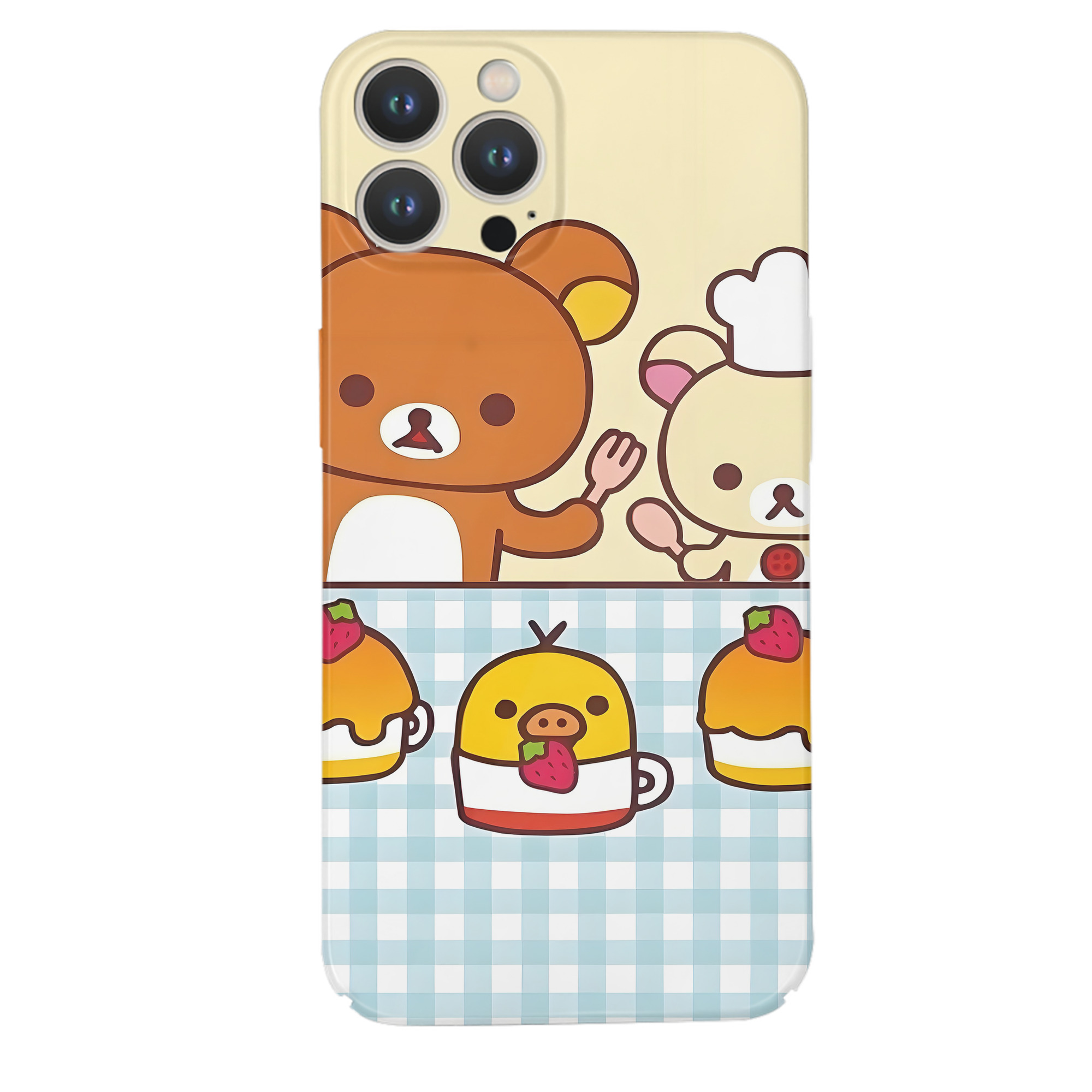 （画像用） リラックマ リラックマ キイロイトリ Rilakkuma Korilakkuma Kiiroitori 【iPhone 14シリーズ対応】ハードケース